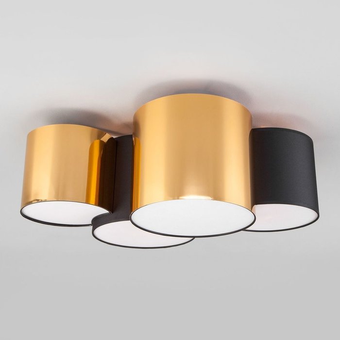 Потолочный светильник 3446 Mona Black/Gold - купить Потолочные люстры по цене 29000.0 Потолочный светильник 3446 Mona Black/Gold - купить Потолочные люстры по цене 29000.0