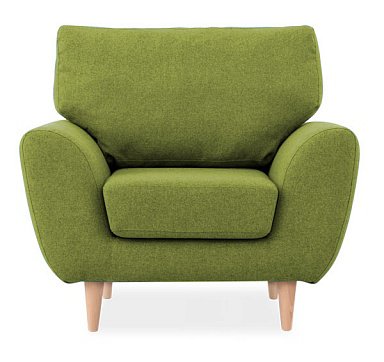 Кресло Алиса зеленого цвета - купить Интерьерные кресла по цене 23050.0