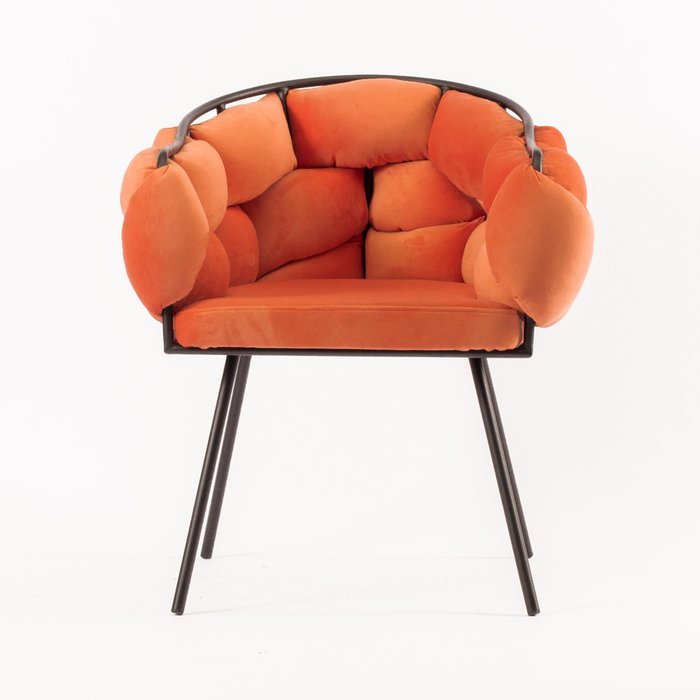 Стул Фоджа кораллового цвета - купить Обеденные стулья по цене 19900.0