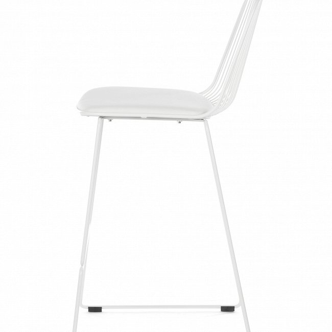 Барный стул Vivo белого цвета - купить Барные стулья по цене 10506.0