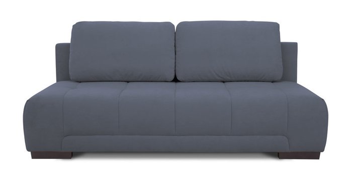 Прямой диван-кровать Льюис темно-серого цвета
