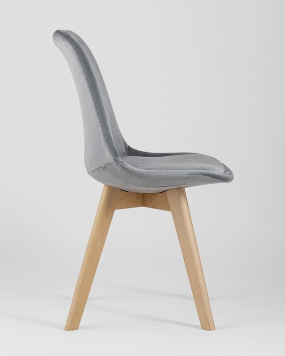 Стул Franfurt серого цвета - лучшие Обеденные стулья в INMYROOM