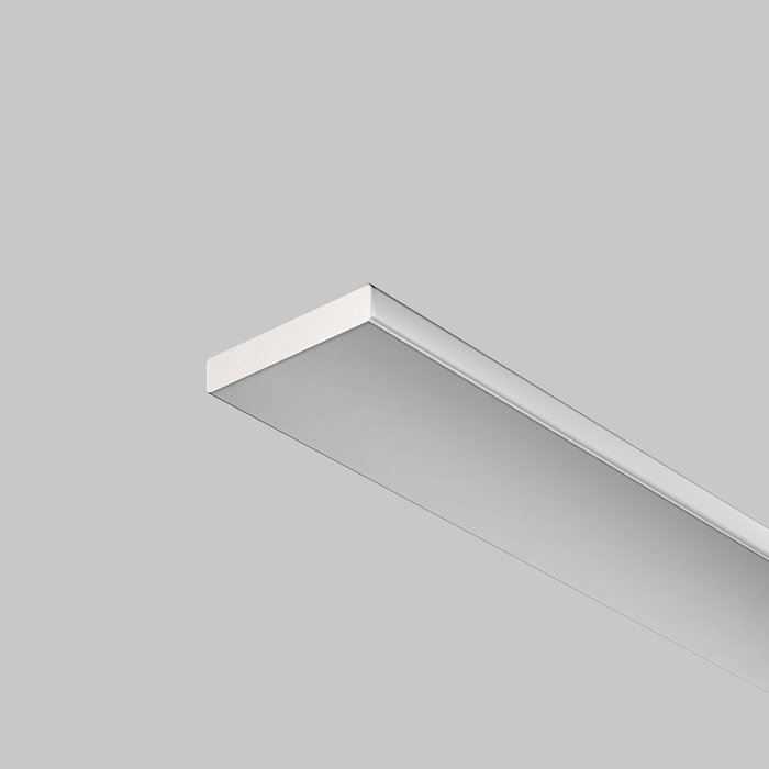 Алюминиевый профиль 1.2x0.2 серебряного цвета - купить Профили для светодиодных лент по цене 380.0