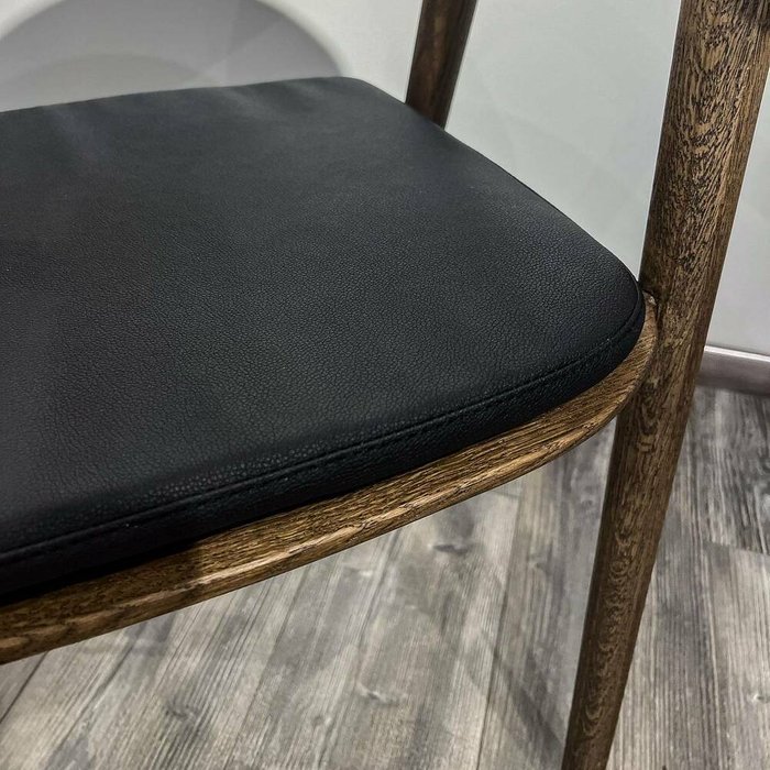 Подушка к стулу Монако Нью черного цвета - лучшие Подушки для стульев в INMYROOM