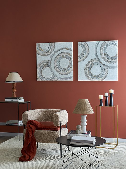 Панно декоративное Tessera №1 80х80 - купить Декор стен по цене 5900