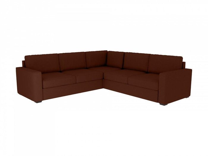 Угловой диван-кровать Peterhof темно-коричневого цвета - купить Угловые диваны по цене 217890.0