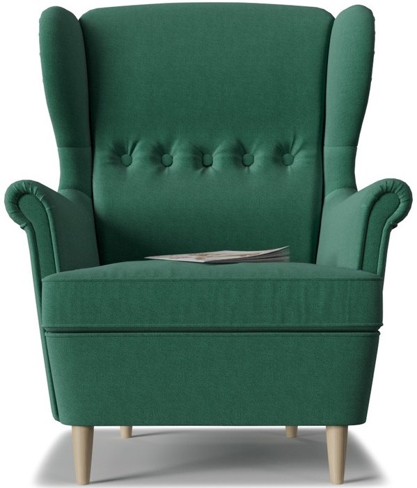 Кресло Торн Porshe Green зеленого цвета - купить Интерьерные кресла по цене 16450.0