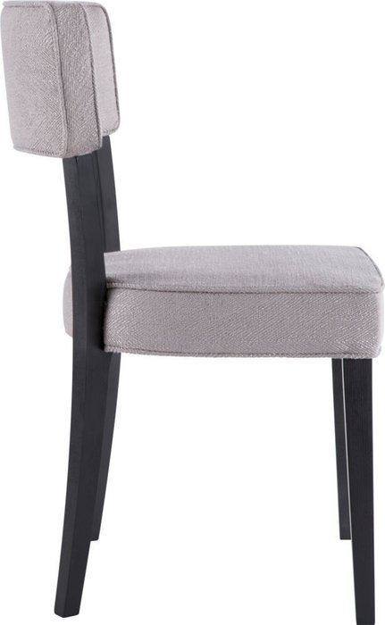 стул с мягкой обивкой "Еgoist - Bovia" серый - лучшие Обеденные стулья в INMYROOM