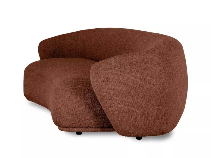 Диван Fabro коричневого цвета - лучшие Прямые диваны в INMYROOM