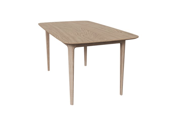 Стол обеденный Tammi 160 цвета беленый дуб - лучшие Обеденные столы в INMYROOM