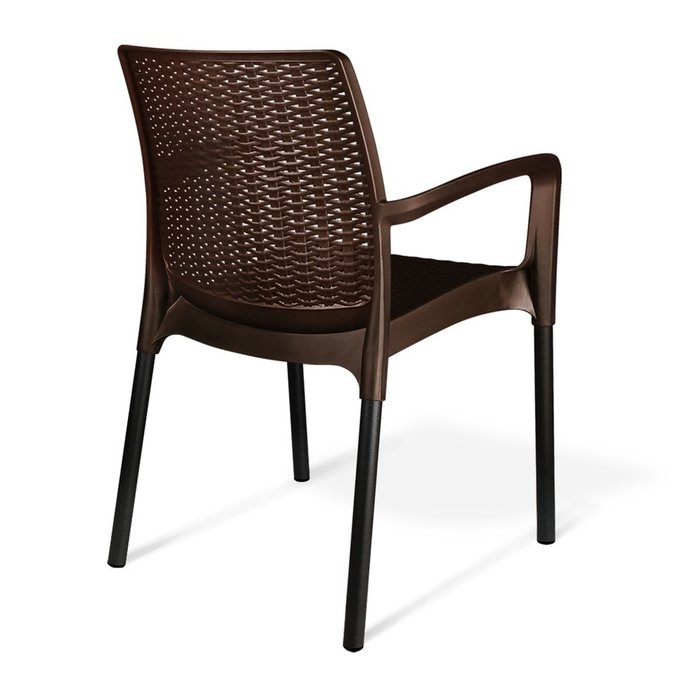 Стул Cecil коричневого цвета - купить Обеденные стулья по цене 3500.0