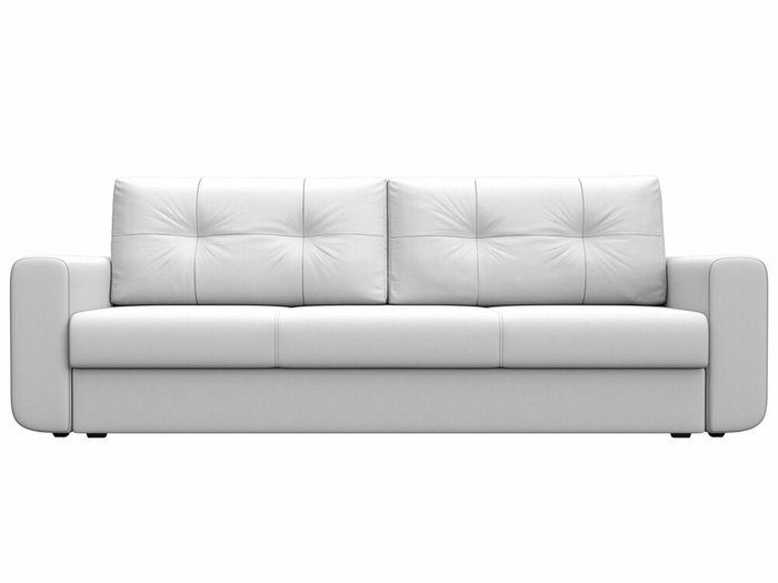 Диван-кровать Лига 031 белого цвета (экокожа) - купить Прямые диваны по цене 34999.0