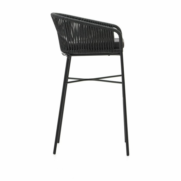 Барный стул Yanet черного цвета - купить Барные стулья по цене 41990.0