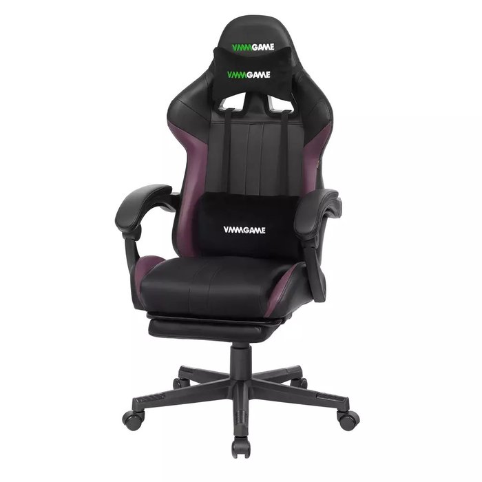 Игровое компьютерное кресло Throne черно-пурпурного цвета - лучшие Офисные кресла в INMYROOM