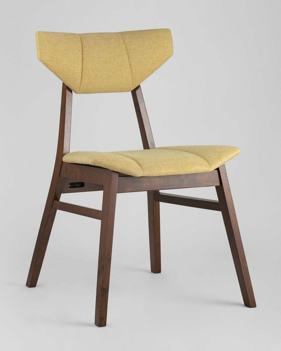 Набор из четырех стульев Tor желтого цвета - купить Обеденные стулья по цене 35190.0