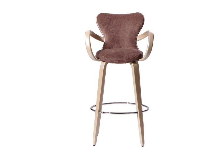 Стулья Стул барный Apriori S коричневого цвета - купить Барные стулья по цене 15990.0