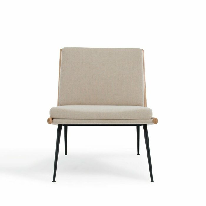 Кресло винтажное Daho бежевого цвета - купить Интерьерные кресла по цене 43150.0