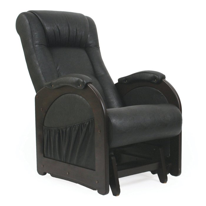 Кресло-глайдер для отдыха Модель 48 без лозы венге/Dundi109