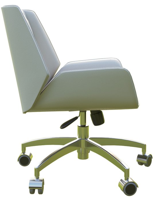 Кресло для посетителя Авиатор светло-бежевого цвета - лучшие Офисные кресла в INMYROOM