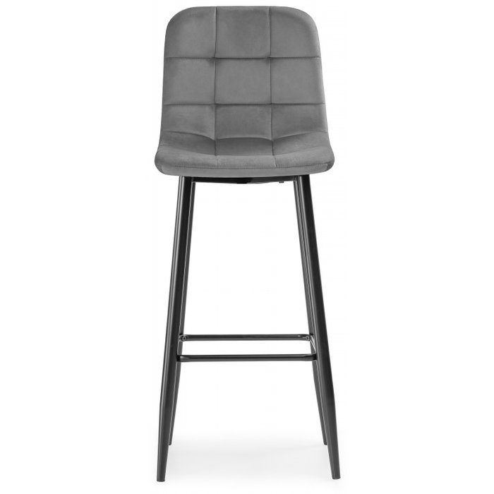 Стул барный Chio темно-серого цвета - купить Барные стулья по цене 6890.0