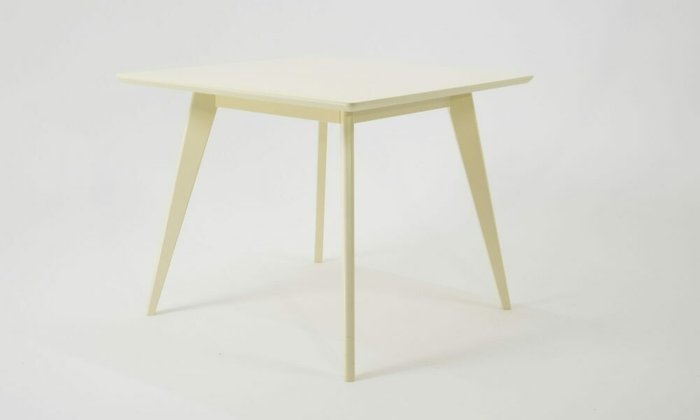 Стол обеденный Сканди S цвета слоновая кость - лучшие Обеденные столы в INMYROOM