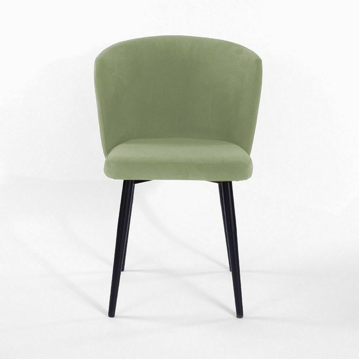 Стул Неаполь фисташкового цвета с вертикальной прострочкой  - купить Обеденные стулья по цене 9990.0