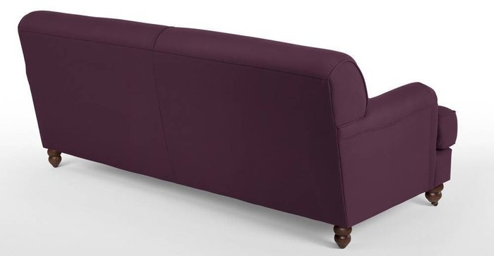Диван Orson трехместный пурпурного цвета - лучшие Прямые диваны в INMYROOM