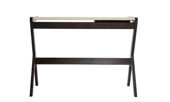 Стол письменный Уно бежево-коричневого цвета - купить Письменные столы по цене 15089.0