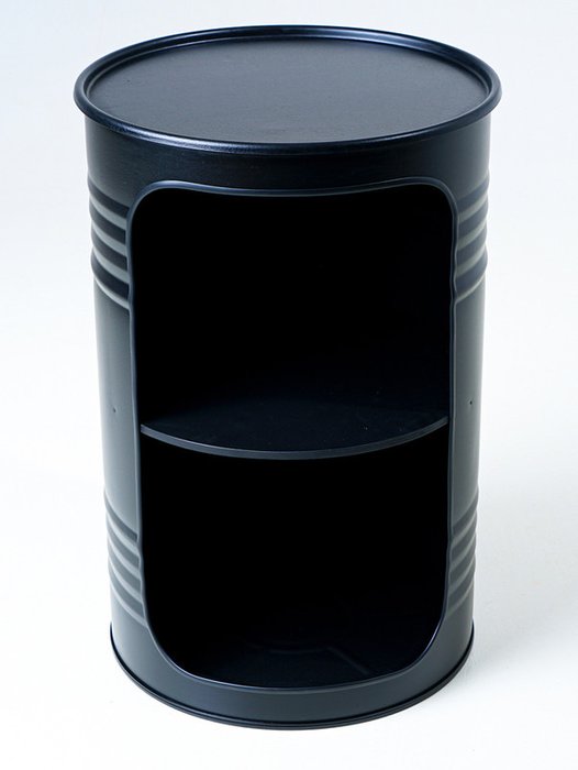 Тумба для хранения-бочка X Black черного цвета - купить Тумбы для хранения по цене 14990.0