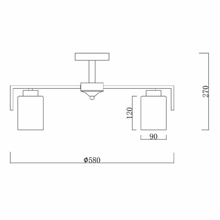 Люстра на штанге Style 1142/5P Silver (стекло, цвет белый) - купить Подвесные люстры по цене 9620.0 Люстра на штанге Style 1142/5P Silver (стекло, цвет белый) - купить Подвесные люстры по цене 9620.0