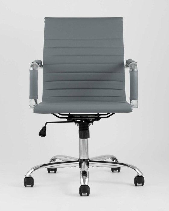 Офисное кресло Top Chairs City S серого цвета - лучшие Офисные кресла в INMYROOM