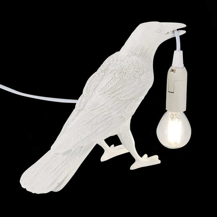 Настольная лампа Gavi белого цвета - лучшие Настольные лампы в INMYROOM