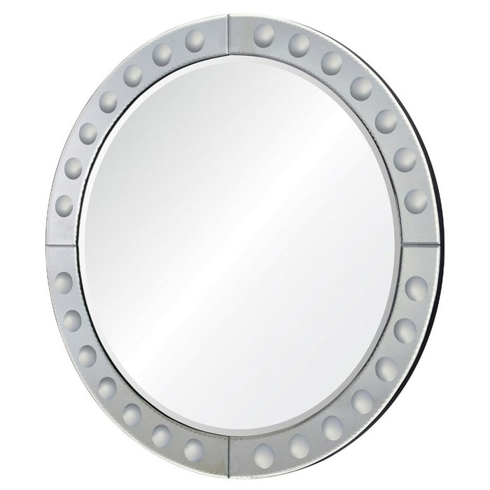 Зеркало настенное Батист с зеркальной рамой - лучшие Настенные зеркала в INMYROOM