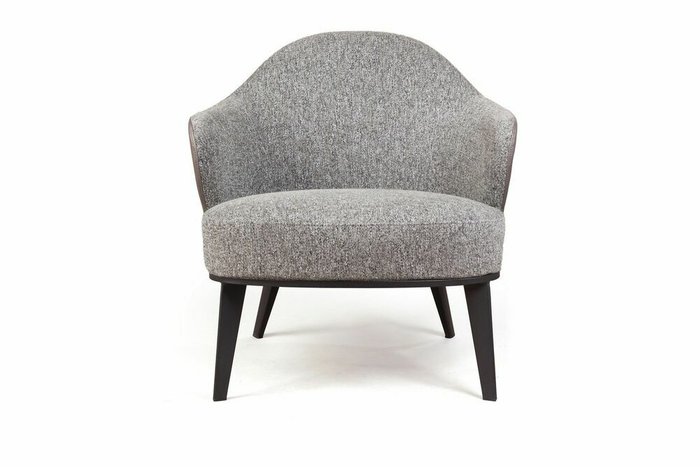 Кресло Leslie серого цвета - купить Интерьерные кресла по цене 71950.0