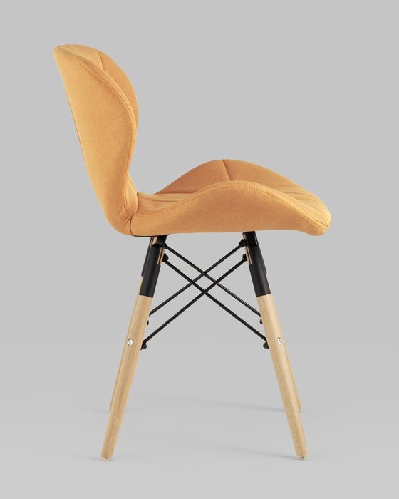 Стул Бон оранжевого цвета - лучшие Обеденные стулья в INMYROOM