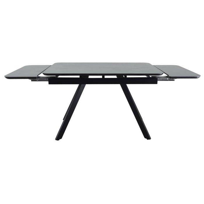 Раздвижной обеденный стол Arthur черного цвета - лучшие Обеденные столы в INMYROOM