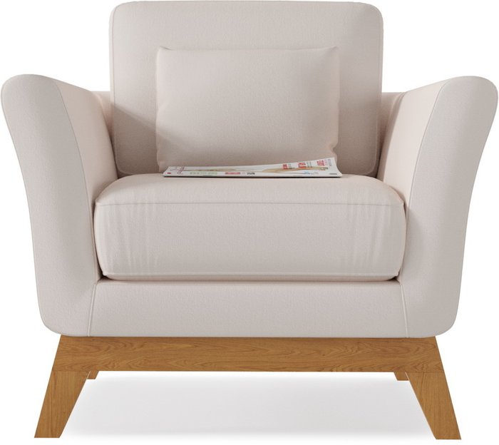 Кресло Дублин Cream кремового цвета - купить Интерьерные кресла по цене 21300.0