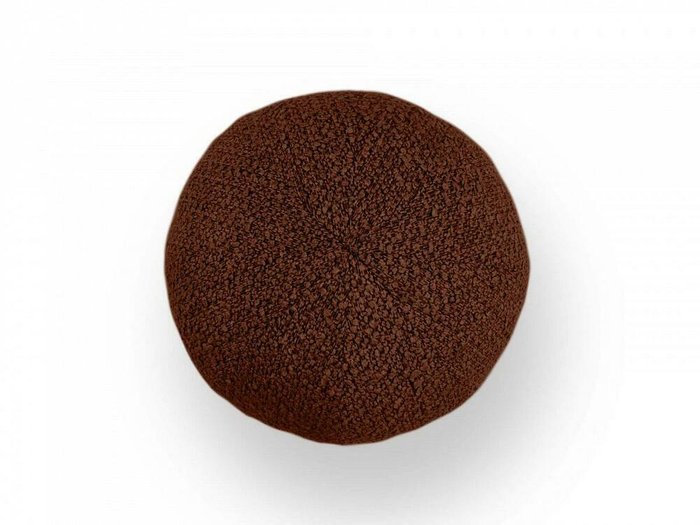 Подушка-шар Como M коричневого цвета - купить Декоративные подушки по цене 3200.0
