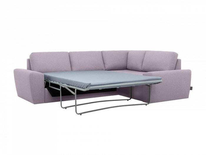 Угловой диван-кровать Peterhof лилового цвета - лучшие Угловые диваны в INMYROOM