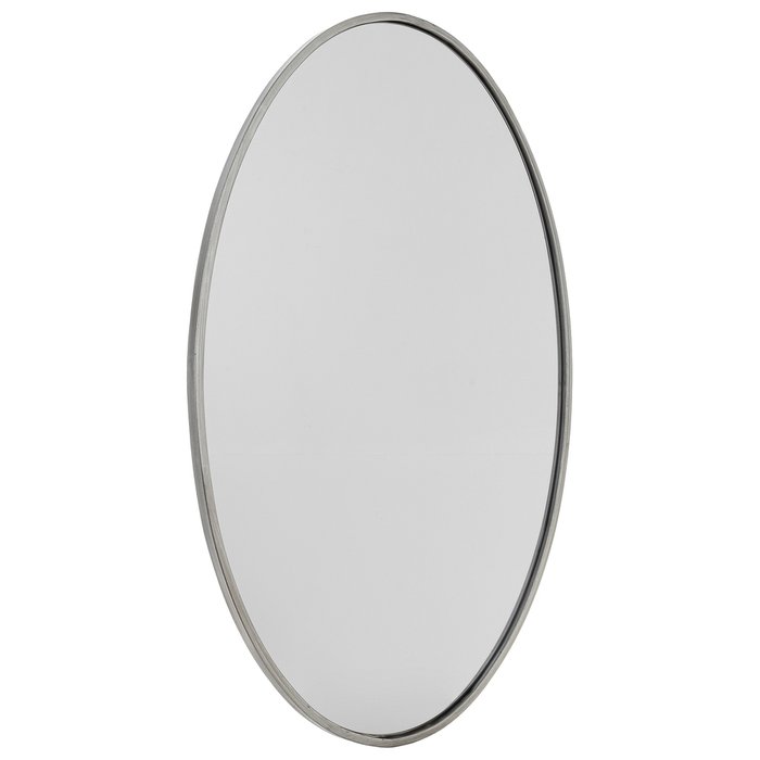 Зеркало настенное Биарриц серебряного цвета - лучшие Настенные зеркала в INMYROOM