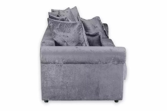 Диван-кровать Мерсер Премиум темно-серого цвета - купить Прямые диваны по цене 145530.0