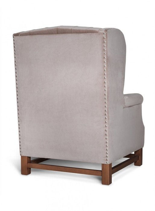 Кресло Jerome серебряного цвета  - лучшие Интерьерные кресла в INMYROOM