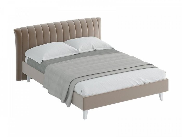 Кровать Queen Anastasia коричневого цвета 160x200