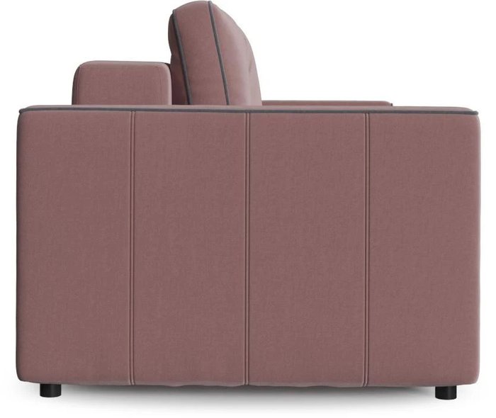 Диван-кровать прямой Принстон (Менли) 05 кабрио розового цвета - лучшие Прямые диваны в INMYROOM