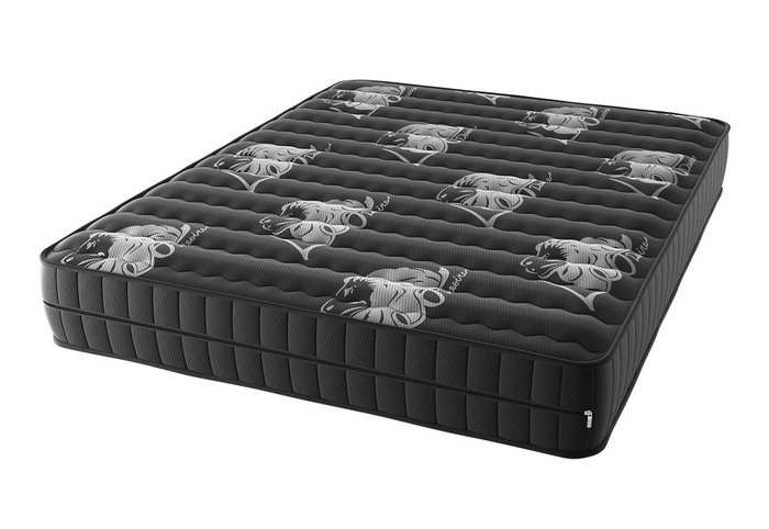 Пружинный матрас Топаз Premium 80x200 с чехлом из трикотажа черного цвета Пружинный матрас Топаз Premium 80x200 с чехлом из трикотажа черного цвета