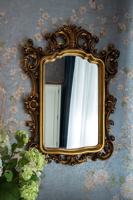 Настенное Зеркало в раме барокко Devon   - лучшие Настенные зеркала в INMYROOM