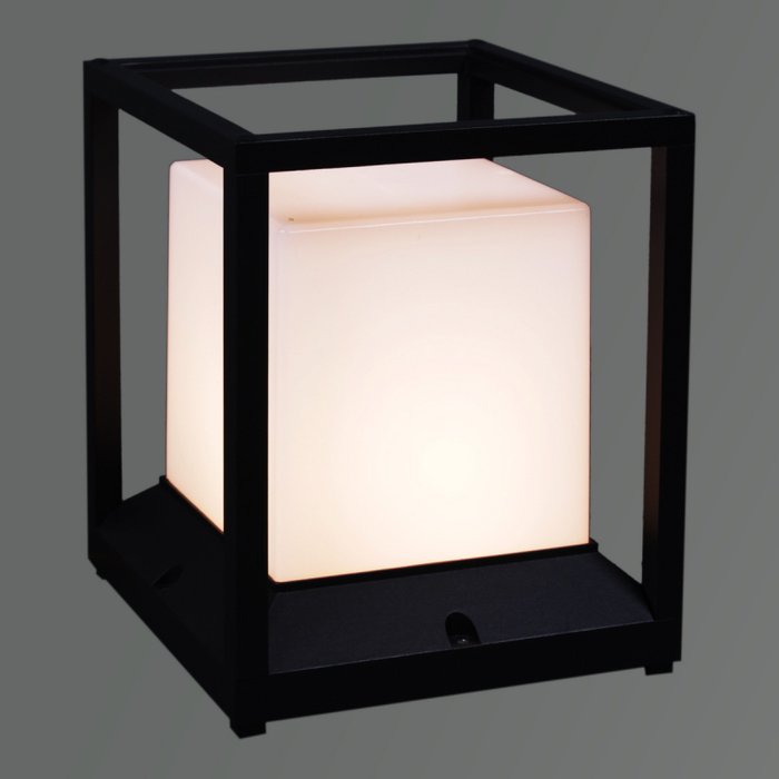 Ландшафтный светильник 08295-0.7-001 Large BK черно-белого цвета - купить Наземные светильники по цене 4160.0