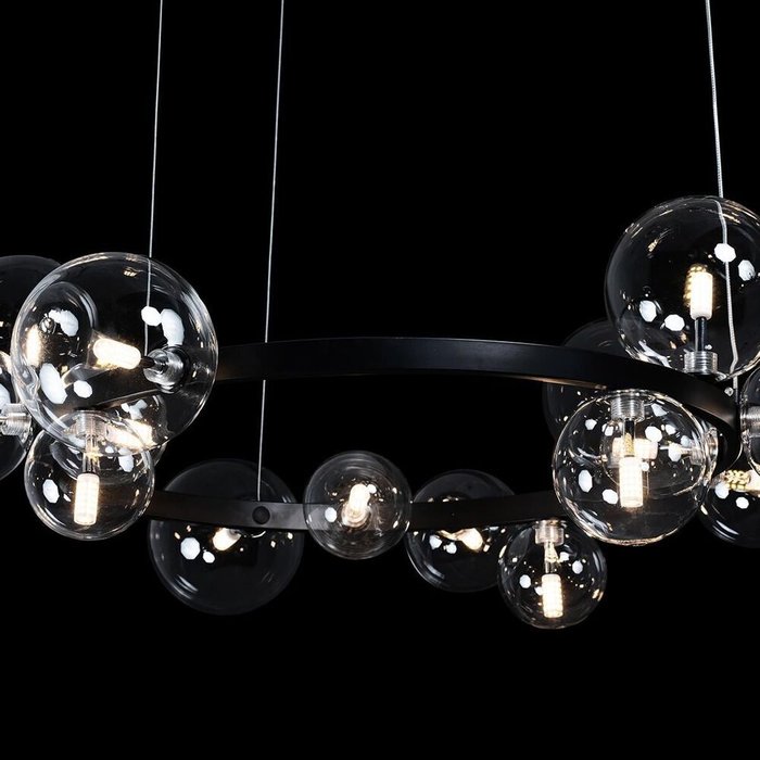 Подвесная люстра Molecule 10023/850 (стекло, цвет прозрачный) - купить Подвесные люстры по цене 30890