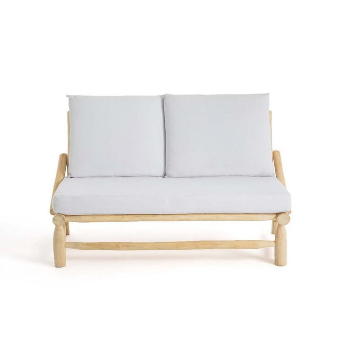 Садовый диван Ghana бело-бежевого цвета - купить Садовые диваны по цене 84899.0