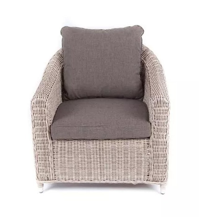 Кресло Кон Панна бежевого цвета - купить Садовые кресла по цене 44715.0